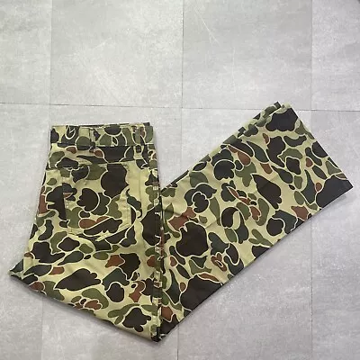 Vintage Walls Duck Camo Pants 36x30 Hunting Outdoor Made In USA Canvas Frogskin • $39.99
