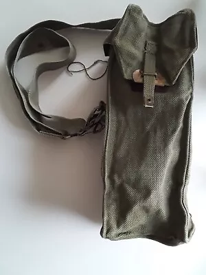 Vtg US ARMY Green Military Canvas Ammunition Carrying Satchel/Pouch/Bag #2 • $14.88