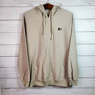 O’Neill Mens Bavaro Solid Pullover Khaki Hoodie Sweater Size Large  • $14.99