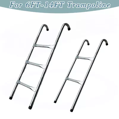 £19.97 • Buy Replacement Accessory Trampoline Safety Ladder 6FT 8FT 10FT 12FT 13FT 14FT
