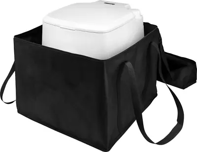 JUTTAUTO Portable Camping Toilet Storage Bag Nylon Toilet Protector Cover • £19.94