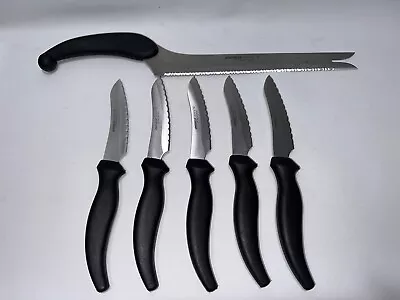 Miracle Blade III Perfection Series Lot Of 6 Knives: Slicer And 5 Steak Knives • $24.99