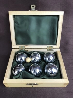 £20 • Buy Jonelle Miniature Steel Carpet Boules Petanque Set 