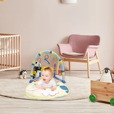£19.99 • Buy 3in-1 Baby Kick And Play Piano Gym Infant Toddler Activity Play Mat With Toys~