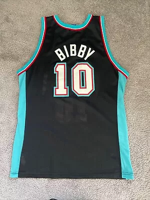 MIKE BIBBY Champion VANCOUVER GRIZZLIES Jersey 44 NBA Memphis Kings Rahim • $139.99