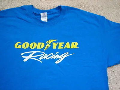 $19.99 • Buy Goodyear Racing T-Shirt XL Official NASCAR Sprint Cup Race Track Tires Blimp NEW