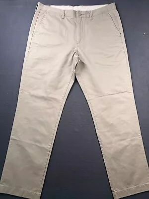 J. Crew Pants Mens 36x32 Beige Khaki Chino Urban Slim Fit • $22.55