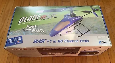 Horizon Hobby E-Flite BLADE MSR RTF Helicopter RC Electric Helis Blue • $79.99