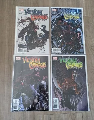 Marvel Comics Venom Vs Carnage (2004) Issues 1-4 Complete Set First Toxin VF/NM  • $99