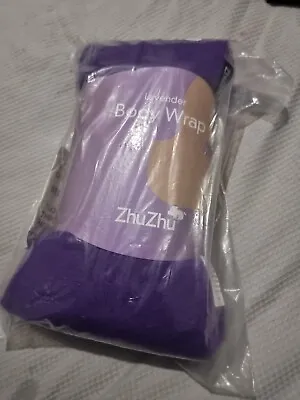Zhu-zhu Lavender Body Wrap | Microwavable Purple Fleece | Brand New And Sealed • £7