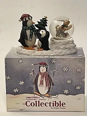 1999 Vintage Debbie Mumm Limited Edition Mummford’s Journey Penguin Snow Globe • $14