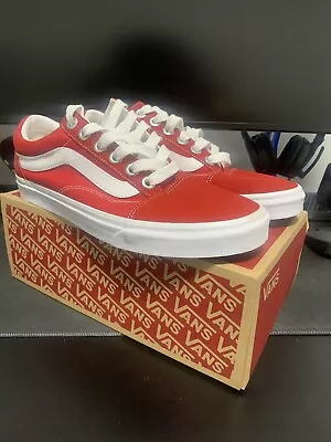 Vans Old Skool “Red/White” - US13 • $70