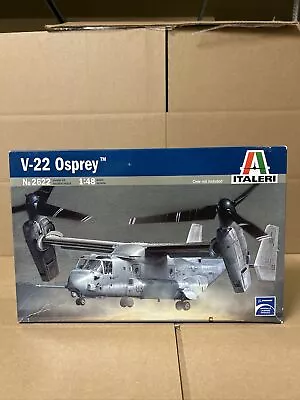 $49.99 • Buy Italeri 1:48 V-22 Osprey Plastic Model Kit 2622 Sealed Kit