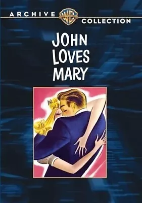 John Loves Mary  DVD Warner Archive Full Frame Mono Sound Ronald Reagan • $9.50