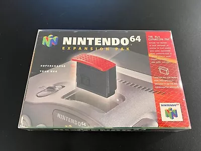 Nintendo 64 Expansion Pak Pack N64 OEM NUS-007 Complete NM Box W/Tool CIB TESTED • $119.99