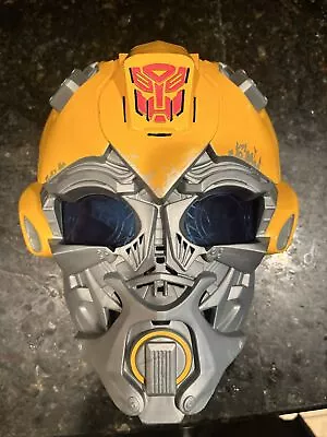 2016 Hasbro Transformers BUMBLEBEE Talking Voice Changer Mask Missing Lid Untes • $7