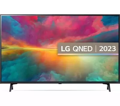 LG 43QNED756RA 43  Smart 4K Ultra HD HDR QNED TV - DAMAGED BOX • £339.15