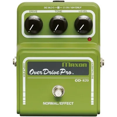 Maxon OD820 Vintage Series Overdrive Pro Guitar Effect Pedal • $229