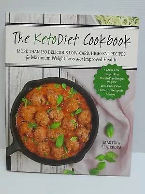 THE KETO DIET COOKBOOK By Martina Slajerova Paperback. Free Postage Free Returns • $19.95