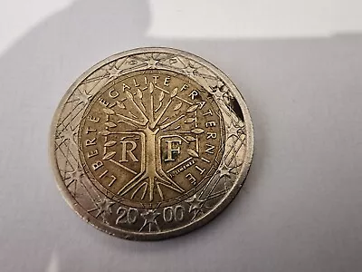 Rare 2 Euro Coin 2000 Liberte égalité Fraternité  • £349