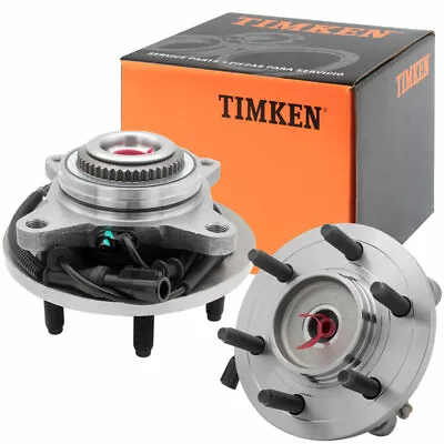 2PCS TIMKEN Front Wheel Bearing & Hub Assembly For 2004 2005 Ford F150 4WD 6-LUG • $159.24