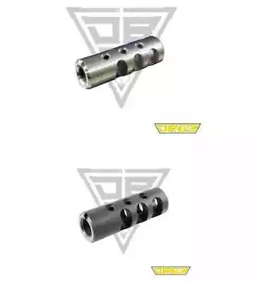 Steel/Stainless Steel 14x1 Left Hand Thread Muzzle Brake For 7.62x39 • $26.99