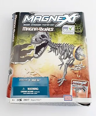 Magnext Magna-Bones T-Rex By Mega Bloks With Original Box #29617 • £24