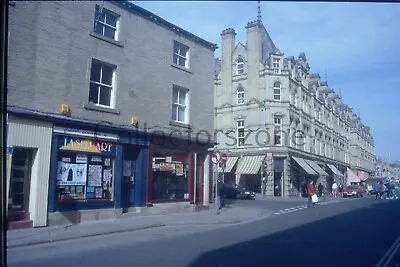 35mm Slide 1993 Halifax Market Hall Street Scene • £7.56