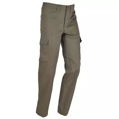 Original Austrian Military Anzug 75 Cargo Pants Olive Work Service Trousers NEW • $31.39