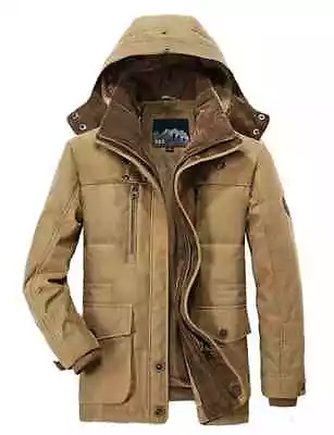 £78.99 • Buy Handsome Dans Forrester Winter Coat Jacket Warm Insulated Casual Fleece