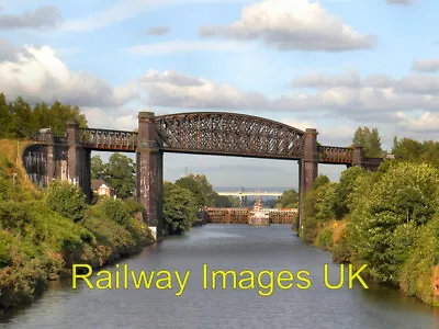 Railway Photo - Manchester Ship Canal Latchford Viaduct And Locks  C2012 • £2