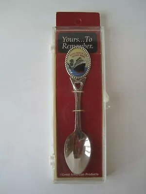 $7.99 • Buy Decorative Collectible Spoon Queen Mary Long Beach Vintage 4 1/2  Miniature Mini
