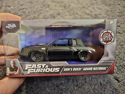 NEW Jada 99539 Fast & Furious 1987 DOM'S BUICK Grand National 1:32 Die-Cast Car • $20