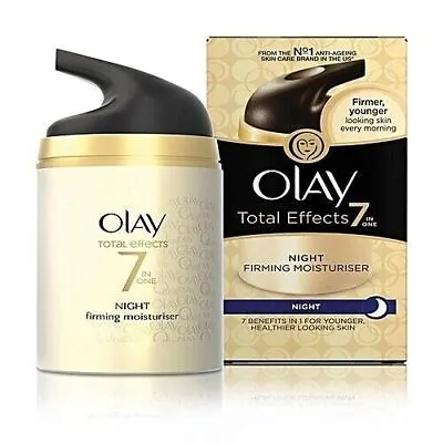 $46.56 • Buy Olay Total Effects 7-In-1 Anti Ageing Night Skin Cream - 50 Gram FREE SHIP