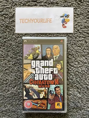 Brand New Factory Sealed Grand Theft Auto Chinatown Wars - Sony PSP • $179.99