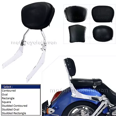 Passenger Chrome Backrest Sissy Bar For 2002-up Honda ( R S N ) VTX1300 VTX1800 • $138.70