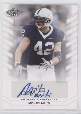 2013 Leaf Draft Auto Michael Mauti #BA-MM2 Rookie Auto RC • $9.74