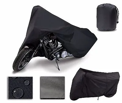 Black Motorcycle Bike Storage Cover Victory Judge 2013 2014 TOP OF THE LINE • $79.02