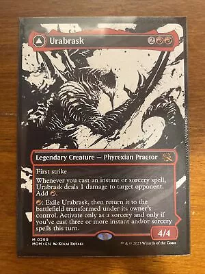 MTG Urabrask   The Great Work March Of The Machine 0299 Mythic • $10