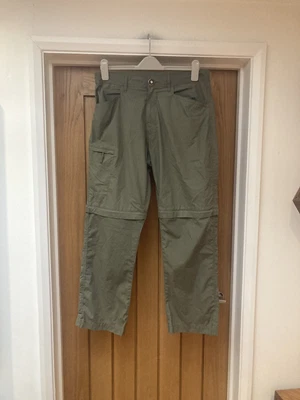 £2.99 • Buy Men’s Peter Storm Khaki Trousers With Zip Off Legs Size 32S