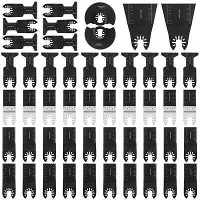 50pc Oscillating Multi Tool Blades Saw Blade Wood Metal Cutter For Dewalt Fein· • £35.99