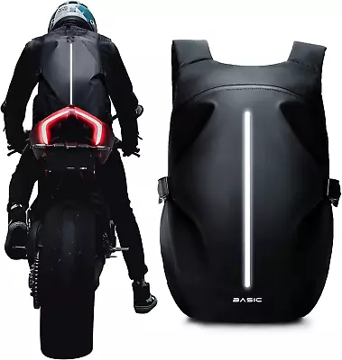 Motorcycle Backpack Waterproof Helmet Backpack Men Motorcycle Accessories New • $52.99