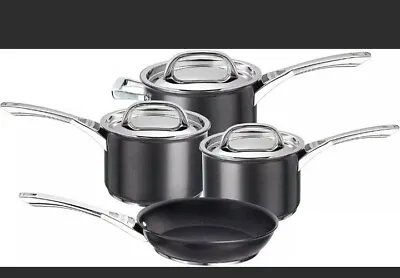 £159.99 • Buy Circulon Infinite Saucepans And Frypan Set Of 4 Non-Stick - Stainless Steel #50