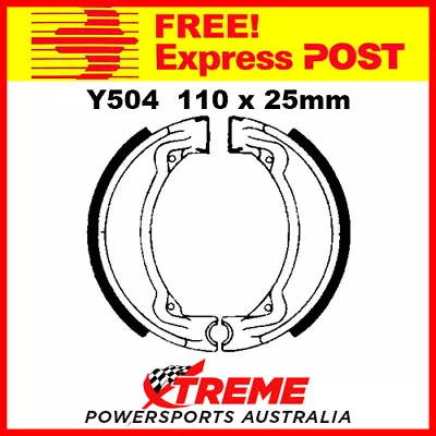 EBC Front Brake Shoe Yamaha V 90 1978 Y504 • $24.95