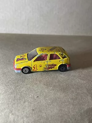 Majorette Fiat Tipo Supertrapp Racing Team Yellow Car  • $40