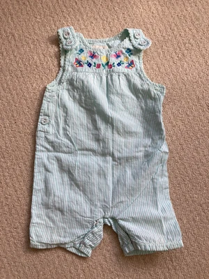 £2 • Buy Jojo Maman Bebe Girls Summer Cotton Sleeveless Romper Sunsuit 12-18 Months