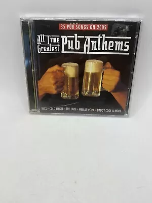 VARIOUS – All Time Greatest Pub Anthems (2 CD 1999) Feat. ZZ TOP/CHEAP TRICK/.. • $11.50