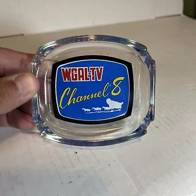 Vintage WGAL TV Channel  Lancaster PA Glass Ashtray • $11.50