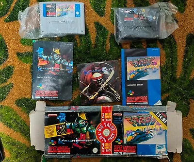 £50 • Buy Killer Instinct & F-Zero - Rare Super Nintendo / SNES Double Pack - UK PAL