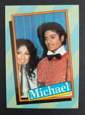 1984 Topps Michael Jackson Series 2 Trading Card #35 • $1.65